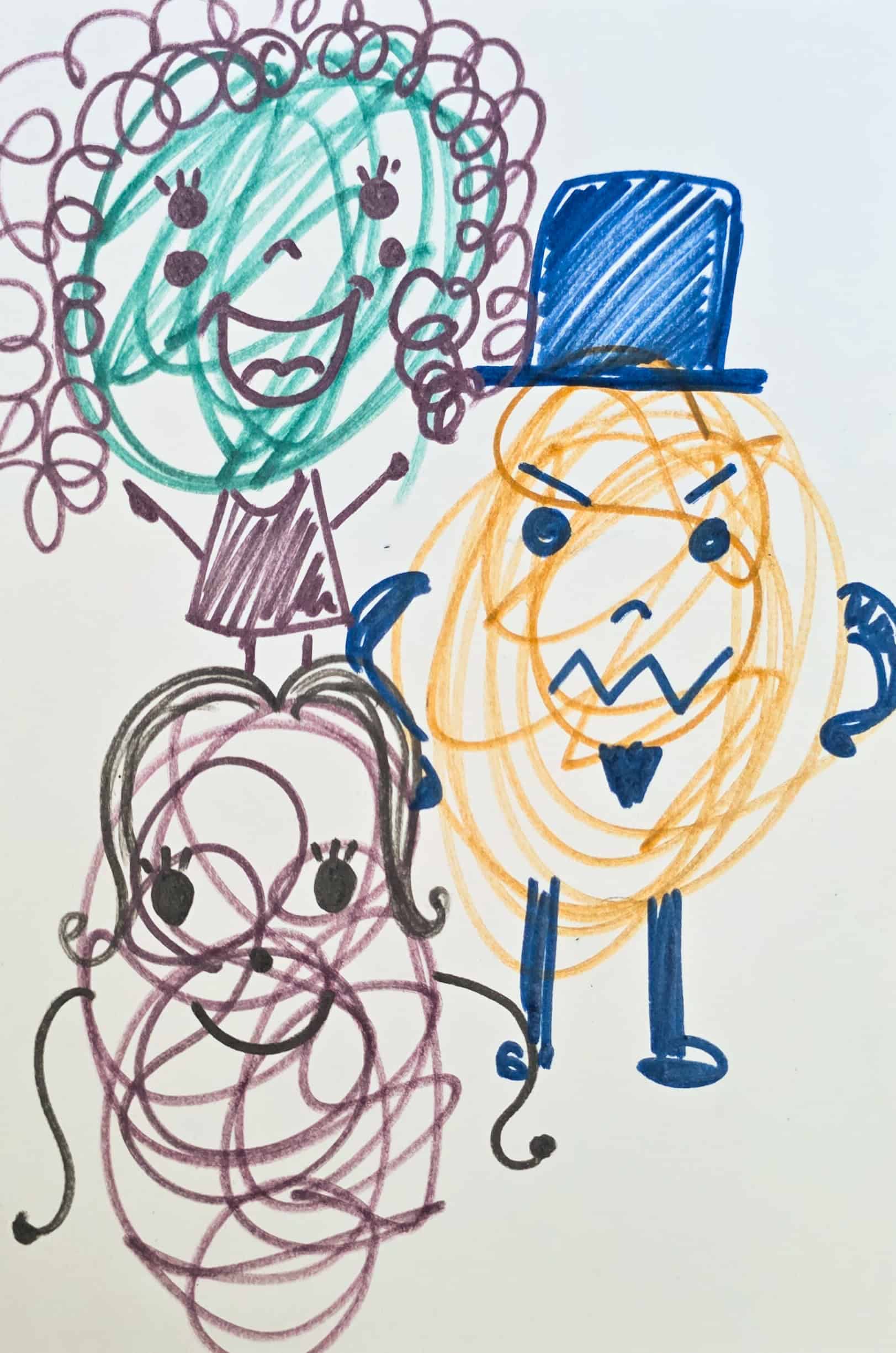 Scribble Monsters activity